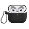 USAMS Etui ochronne do AirPods 3 siliconczarny/black BH741AP01 (US-BH741)
