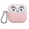 USAMS Etui ochronne do AirPods 3 siliconróżowy/pink BH741AP03 (US-BH741)
