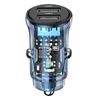 USAMS Ład. sam. C31 3A 2xUSB-AFast Charge niebieski/blue CC162CC02 (US-CC162)