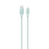 USAMS Kabel lightning 2,4A 1,2mFast Charging Lithe Series  zielony/green SJ565USB04 (US-SJ565)