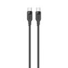 USAMS Kabel USB-C na USB-C 100W 1,2mPort Display Fast Charging  Lithe Series czarny/black SJ567USB01(US-SJ567)