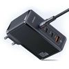 USAMS Ład. siec. 3xUSB-C+1xUSB GaN100W T50 PD (only head) Fast Charging czarny/black CC163TC01 (US-CC163)