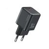 USAMS Ład. siec. 1xUSB-C PD30W 3A(only head) PD3.0 Fast Charging czarny/black X-ron Series CC186TC01 (US-CC186)