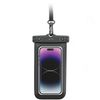 USAMS Etui wodoodporne 6.7" IP68czarny/black FSD1201 (US-YD012)