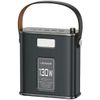 USAMS Powerbank 80000mAh 130W 2C+3AQC3.0+PD Fast Charge czarny/black STXLOGTC01 (US-CD196) + kabel USB-C-USB-C 100W 2m