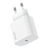 USAMS Ład. siec. 1xUSB-C T65 PD20W(only head) PD Fast Charging biały/white CC226TC01 (US-CC226)
