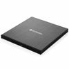 Verbatim Zewnętrzna nagrywarka Slimline  Blu-ray Ultra HD 4K + kabel USB-C/USB-A czarny/black 43888