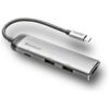 Verbatim Adapter Hub USB-C - USB-C/ 2xUSB-A 3.0/HDMI aluminiowy/aluminum 49140