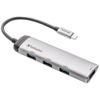 Verbatim Adapter Hub USB-C - 4xUSB-A 3.2 aluminiowy/aluminum 49147