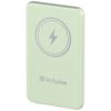 Verbatim Powerbank indukcyjny `n` Go 15W5000mAh Wireless Magnetic zielony/green 32241