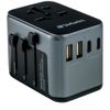 Verbatim Adapter podróżny EU/UK/US2xUSB-A/2xUSB-C PD 30W UTA-03 czarny/black 49545