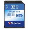 Verbatim Karta Premium U1 SDHC 32GB V10  czarny/black 43963