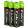 Verbatim Akumulator NiMH AAA 950mAh Premium HR03 4szt czarny/black 49514