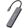 Adapter Hub Verbatim HDMI/USB-C          3.2/USB-C/2xUSB-A 3.2/SD/microSD aluminiowy 32158