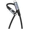 Kabel Verbatim Sync & Charge USB-C do    USB-C 100W wyświetlacz 120cm czarny 31848