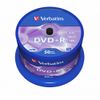 Płyta DVD+R Verbatim 4.7GB 16X 50szt srebrny 43550