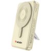 Powerbank Verbatim Charge n Go 10000mAh  z podstawką Magnetic Wireless wyświetlacz TFT 2xkabel USB-C złoty 32274