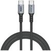 Kabel Verbatim Sync & Charge USB-C do USB-C 100W PD3.0/QC3.0 120cm czarny 31846