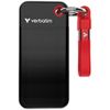 Dysk Zewnętrzny Verbatim Pocket SSD      256GB USB-C 3.2 gen.2 czarno-czerwony 32417