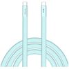 Kabel Verbatim Sync & Charge SoftTouch USB-C do USB-C 60W PD3.0 120cm niebieski 30273