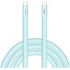 Kabel Verbatim Sync & Charge SoftTouch USB-C do USB-C 100W PD3.0 120cm niebieski 30276
