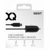 Ładowarka sam. Xqisit 2.4A USB-C 2.0czarna/black 29288