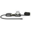 Ładowarka indukcyjna 2w1 Zens Pro 3 +    ładowanie Apple Watch Qi2 15W USB-C/USB-C czarny