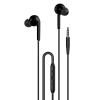 Słuchawki dokanałowe Dudao X3+ przewodowe minijack 3,5mm - czarne