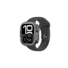 Etui metalowe AMAZINGTHING Titan Pro na Apple Watch 11 46mm aluminiowe - czarne