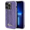 Guess Sequin Script Logo Case for iPhone 14 Pro Purple