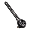 Uchwyt na licznik rowerowy Rockbros FK-307W włókno węglowe - czarny