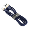Kabel Baseus Cafule USB-A / Lightning 1.5A QC 3.0 2 m - niebiesko-złoty