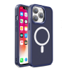 Magnetyczne etui z MagSafe Color Matte Case do iPhone 15 Pro - granatowe