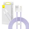 Kabel USB do Lightning Baseus Dynamic, 2.4A, 2m (Fioletowy)