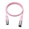 Kabel Fifine XLR L9C 180cm (różowy)