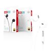 Słuchawki przewodowe XO EP39 jack 3,5mm douszne białe