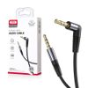 Kabel audio XO NB-R205 jack 3.5mm - jack 3.5mm 1m czarny