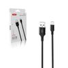 Kabel USB XO NB143 - microUSB 2m 2.4A czarny