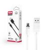 Kabel USB XO magnetyczny NB187 Lightning 1.0m 2.1A biały