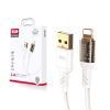 XO KABEL CLEAR NB229 LIGHTNING WHITE 1M