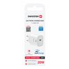 SWISSTEN Ładowarka Sieciowa Adapter GaN USB-C 20W PD biała