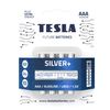 Baterie alkaliczne TESLA AAA/LR03/1,5V 4szt SILVER+