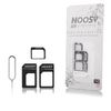 Adapter Karty SIM (nano SIM + micro SIM) NOOSY czarny+ kluczyk