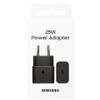 Oryginalna Ładowarka Sieciowa Samsung EP-T2510NBE PD 25W czarna (blister)