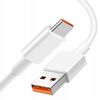 Oryginalny Kabel USB-C Xiaomi 6A 120W QC 1m biały (bulk)