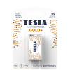 Bateria alkaliczna TESLA 9V/6LR61 1szt GOLD+