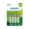 Akumulatory Philips AA LR6 Ni-MH – 2600 mAh, 4 szt. (blister)