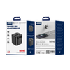 JELLICO Uniwersalny Adapter podróżny - S7 Max 2500W czarny