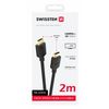 SWISSTEN Kabel HDMI 2.0 4K 60Hz 2m czarny