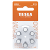 Baterie do aparatu słuchowego TESLA A13/PR48/1,45V 6szt